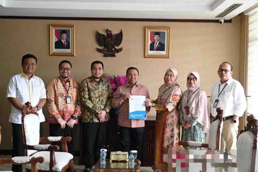 Kunjungi Kantor Gubernur, Rektor Unri Jalin Sinergi untuk Pengembangan Daerah