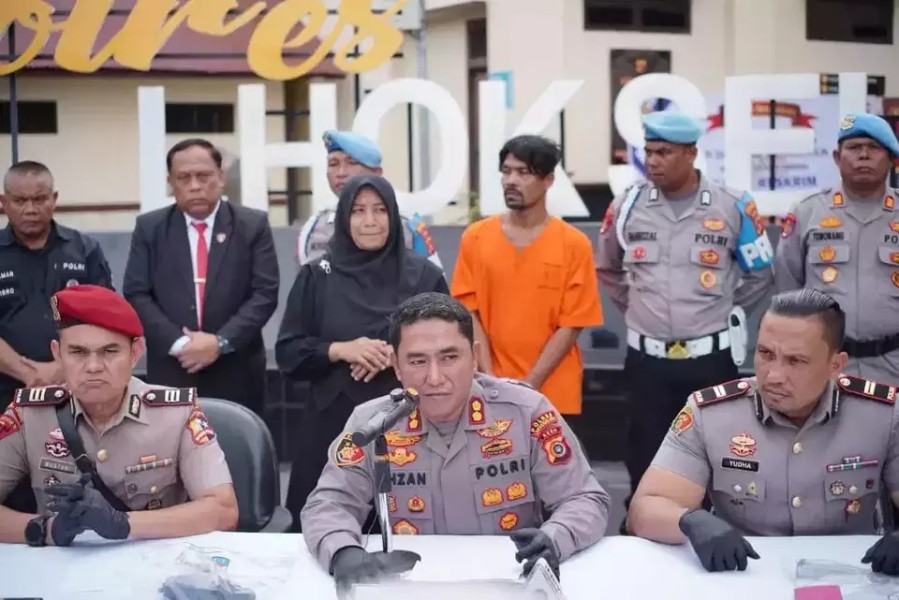 Polisi Tangkap Pelaku Penembakan Pedagang Bakso di Lhokseumawe