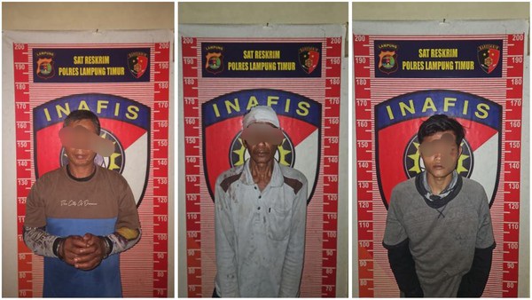 Tiga  Pemburu Rusa di TN Way Kambas Ditangkap