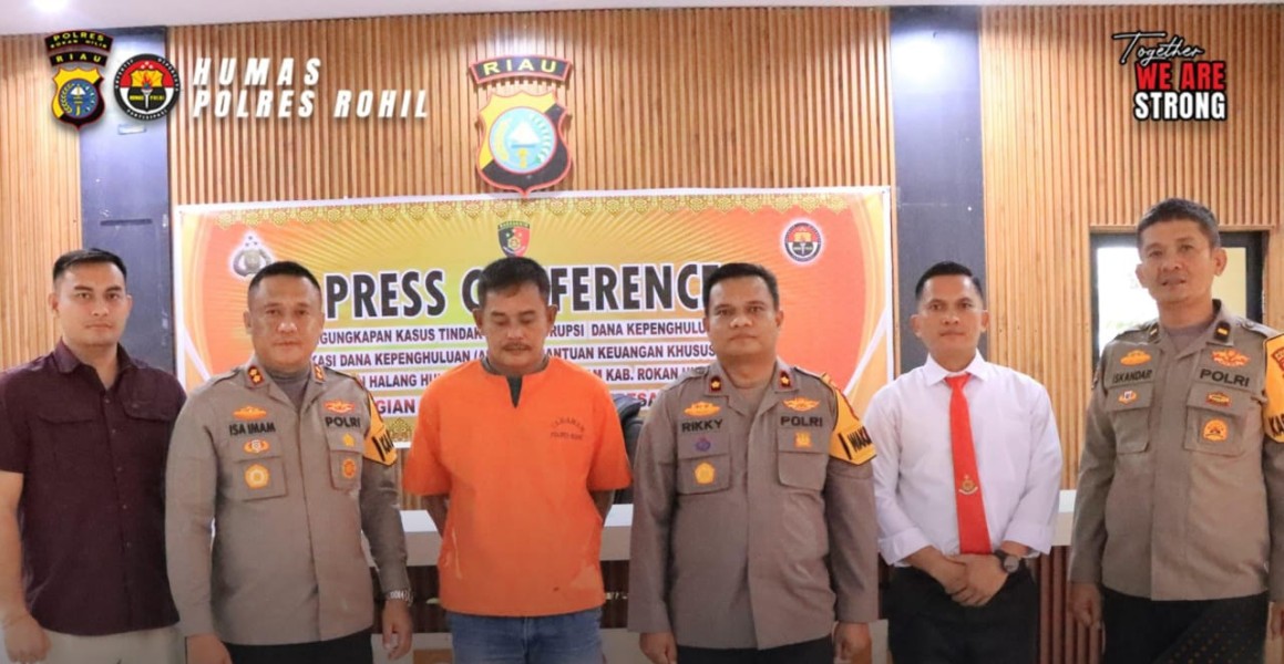 Polres Rohil Ungkap Kasus Dugaan Korupsi Dana DAK, ADK, dan BKK di Pulau Halang