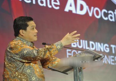 Erick Thohir Tantang Andre Rosiade Buktikan Tudingan Adanya Mafia Sepak Bola di Indonesia