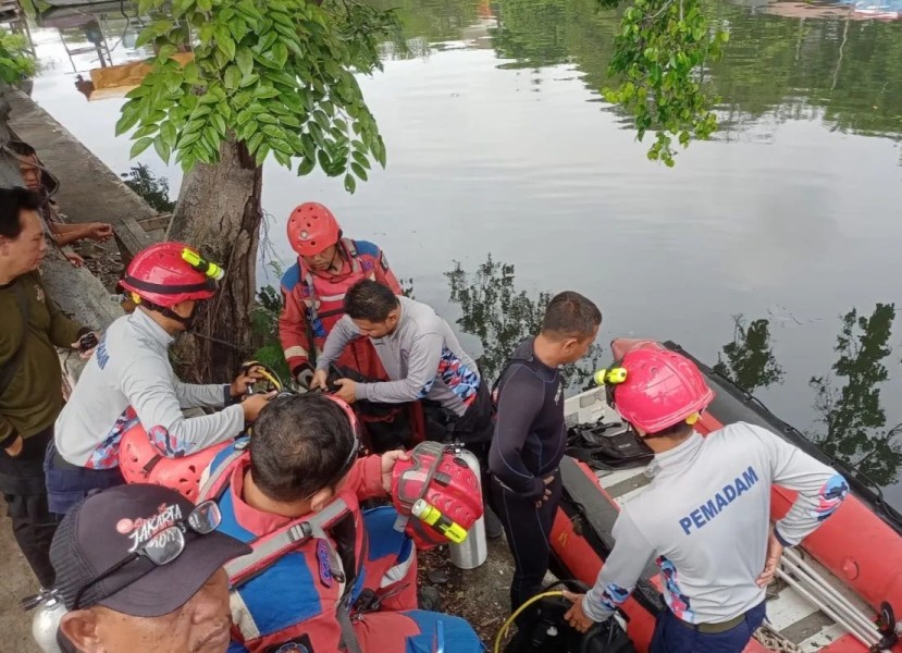 Maling Tewas Tenggelam Dikali Setelah Dikejar Warga