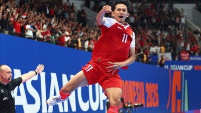 Babak I Final AFC Futsal: Indonesia Unggul 3-2 atas Iran