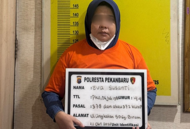 Tipu Jual Kapling Tanah, Direktur Properti di Pekanbaru Ditangkap Polisi