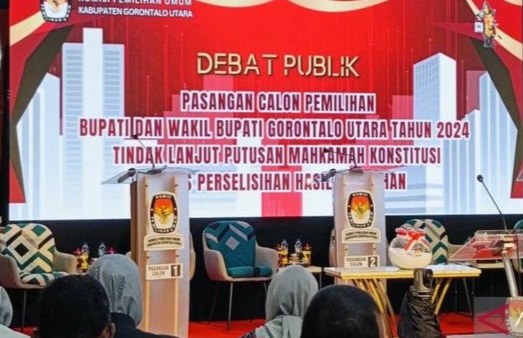 KPU Bikin Debat Coblosan Ulang Gorontalo Utara, Tak Ada Calon yang Hadir