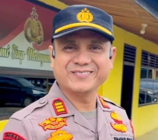 Promosi Jadi Kapolsek Siak Hulu Kampar, AKP Hendra Setiawan Mohon Doa Semua
