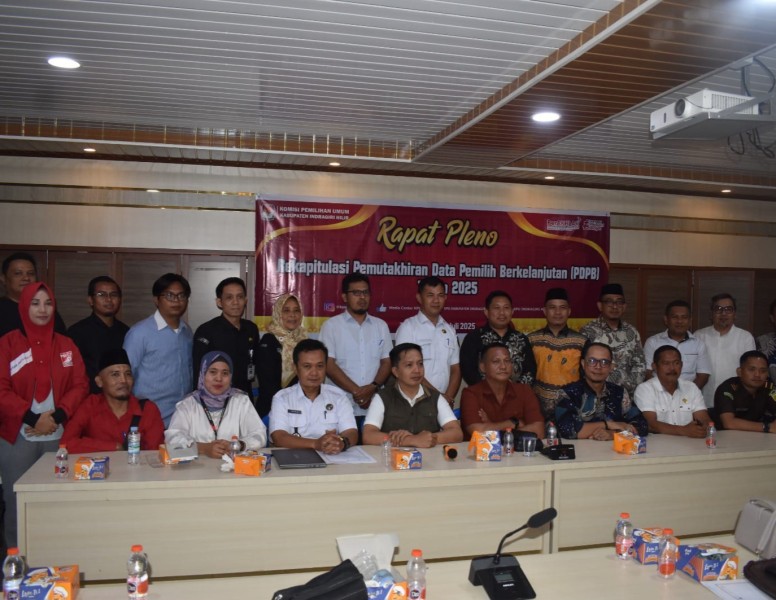 KPU Kabupaten/Kota Laksanakan Pleno Rekapitulasi PDPB Serentak