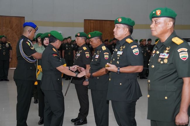 Brigjen TNI Sugiyono Jabat Danrem 031/Wira Bima