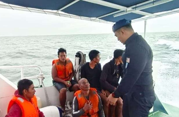 Kapal Lintas Batas dari Selatpanjang Tenggelam di Perairan Malaysia