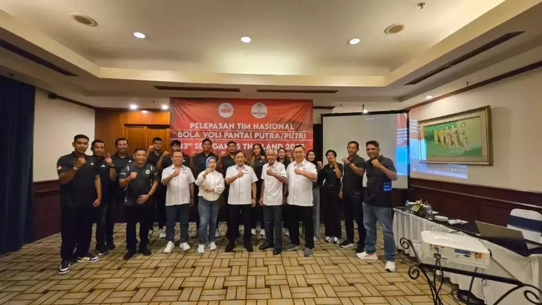 PBVSI Lepas Timnas Voli Pantai Menuju SEA Games 2025