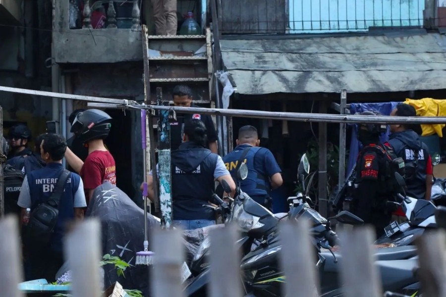 BNN-Polri sita 89 kg sabu dan senjata api di sarang narkoba Kampung Bahari