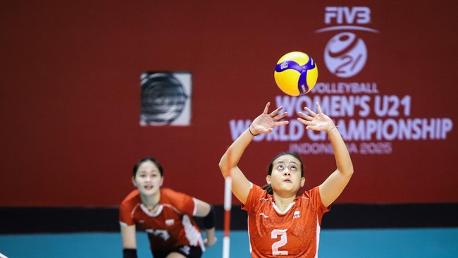 Hasil Kejuaraan Dunia Voli U-21: Kejutan, Indonesia Dihajar Vietnam