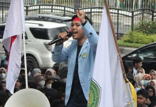 Dana Zakat Pelalawan Digunakan untuk Proyek Z-Park, Mahasiswa Protes