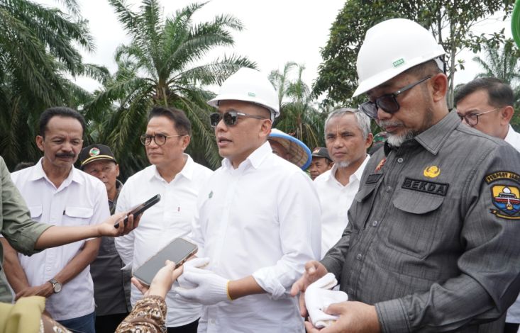 Komitmen Wujudkan Food Security, PTPN IV PalmCo Perluas Program Tanam Padi PTPN ke Provinsi Jambi