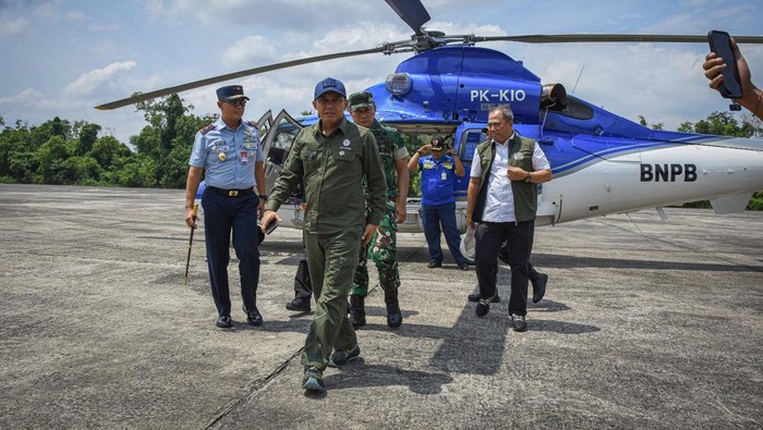 Pantau Karhutla di Rohil, Menhut Sebut Sengaja Dibakar Untuk Kebun Sawit