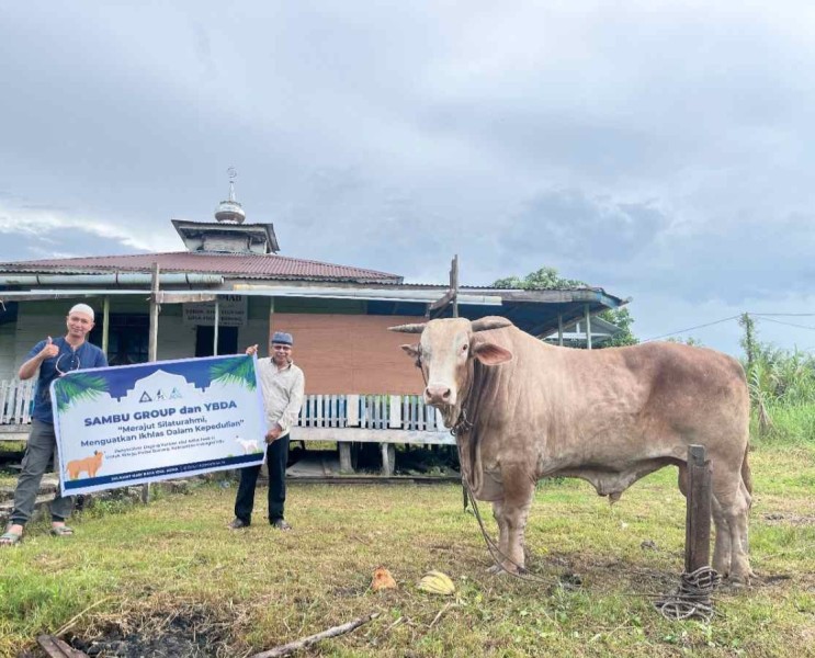 Salurkan Hewan Kurban di Pulau Burung, PT RSUP Wujudkan Nilai Kebersaman Iduladha 1446 H