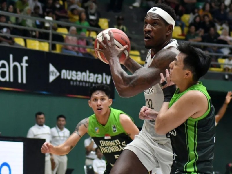 Dewa United berhasil amankan kemenangan 93-80 atas Borneo Hornbills