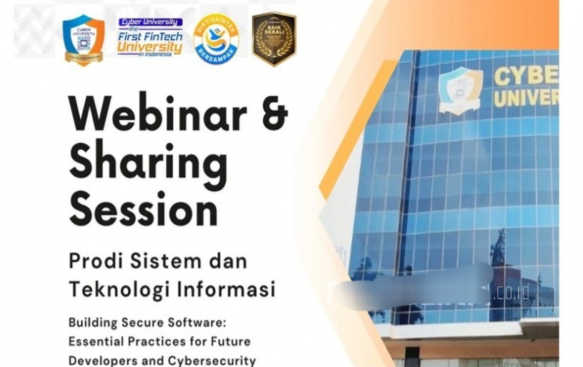 Cyber University Siap Beri Bekal Praktis Bangun Aplikasi Aman di Webinar Nasional Gratis!
