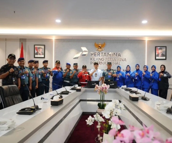 Kilang RU II Dikunjungi Danlanal Dumai Perkuat Sinergi Pengamanan Obvitnas