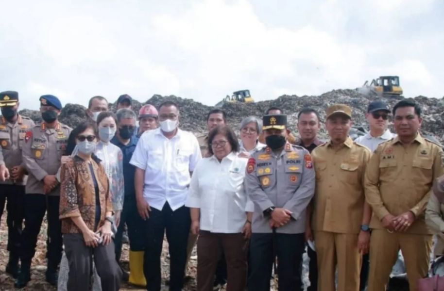 Menteri LH tinjau potensi pengembangan sampah berkelanjutan di TPA Muara Fajar Pekanbaru