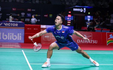 Pinggang Tidak Bisa Memutar, Ginting Mundur dari Indonesia Masters