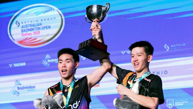 Raymond/Joaquin, Ganda Baru Indonesia Perebut 6 Gelar di 2025