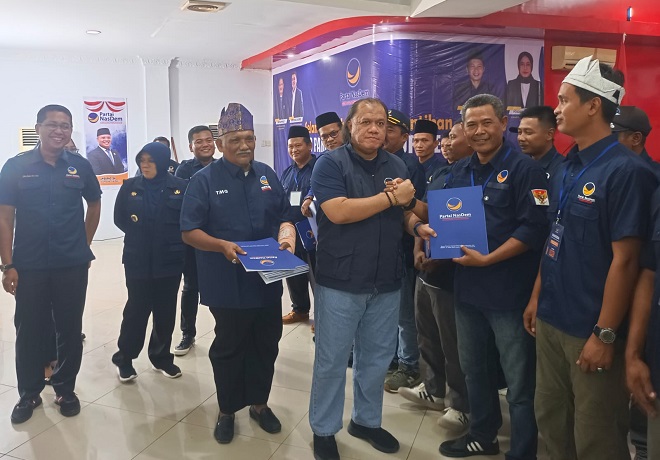 14 DPC Partai NasDem di Siak Dilantik, Siap Panaskan Mesin 2029