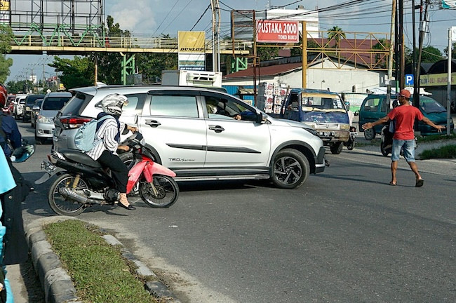 Razia Tak Membuat Jera Pak Ogah, Dishub Pekanbaru Diminta Konsisten