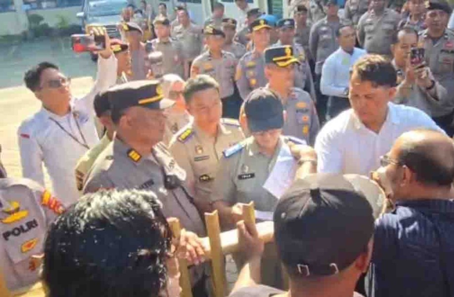 Massa Kembali Gelar Aksi di Kantor ATR/BPN Riau, Protes PK Nomor 54 yang Diajukan BPN Pekanbaru