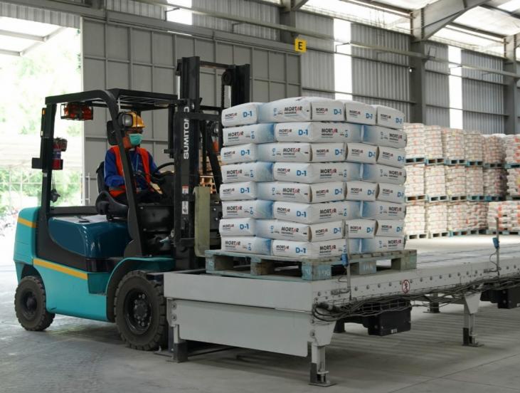 Percepat Penurunan Emisi, Produsen Mortar Buat Sistem Inventarisasi Gas Rumah Kaca