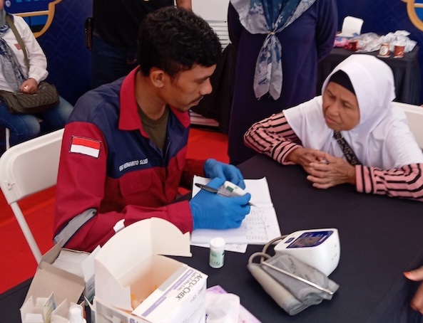 Posko Arus Balik PTPN IV PalmCo Tol Pekanbaru-Dumai Diserbu Pemudik