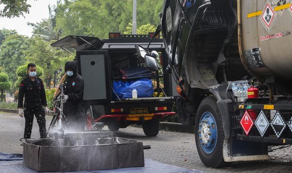 248 Ton Material Terpapar Radiasi Cesium-137 di Cikande