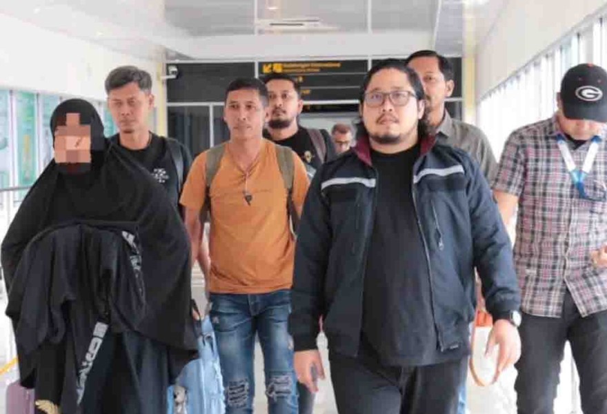 Tersangka Penjualan Remaja Aceh Besar Tertangkap di Bandara SSK II Pekanbaru