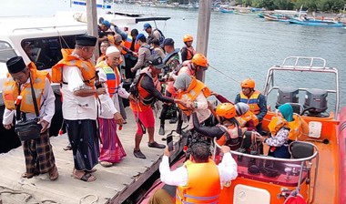 Kapal Penumpang Kandas di Perairan Gilimanuk, 269 Penumpang Selamat