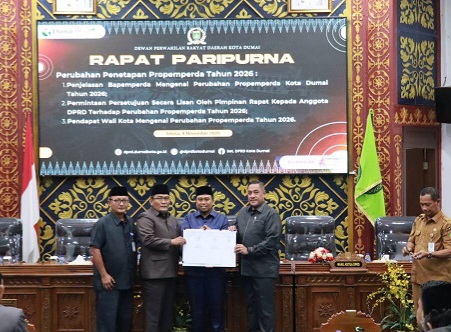 DPRD dan Pemko Dumai Sepakati Penambahan 15 Ranperda dalam Propemperda 2026