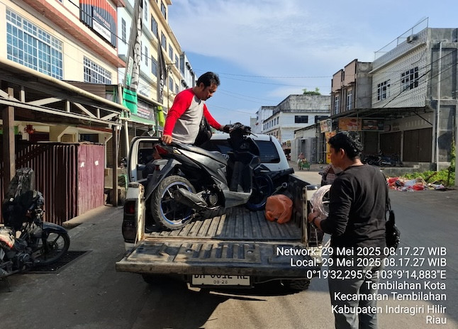 Polisi Tangkap 3 Penadah Motor Curian Milik Petani Sawit yang Dibunuh di Inhu