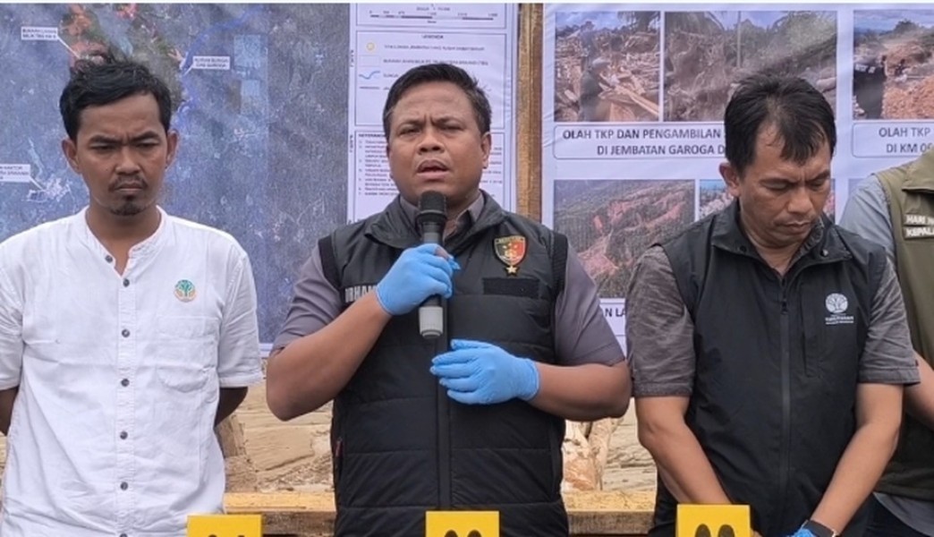 Kasus Temuan Kayu Gelondongan di Tapsel Naik ke Tahap Penyidikan