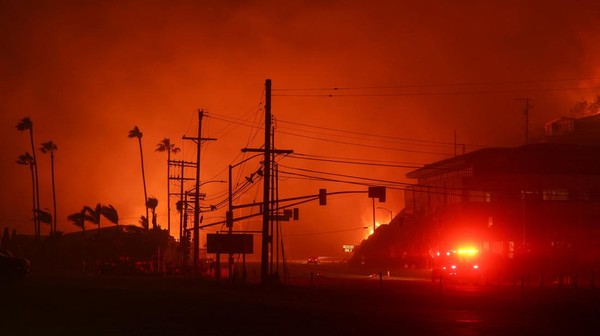 Korban Tewas Akibat Kebakaran Hutan di Los Angeles Bertambah Jadi 10 Orang