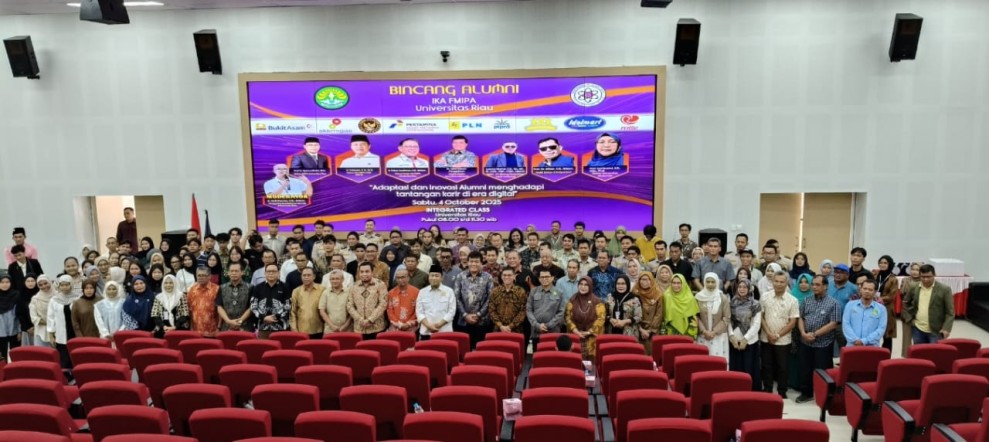 Temu Alumni FMIPA Unri: Momen Hangat, Cerita Hebat dari Riau ke Nasional