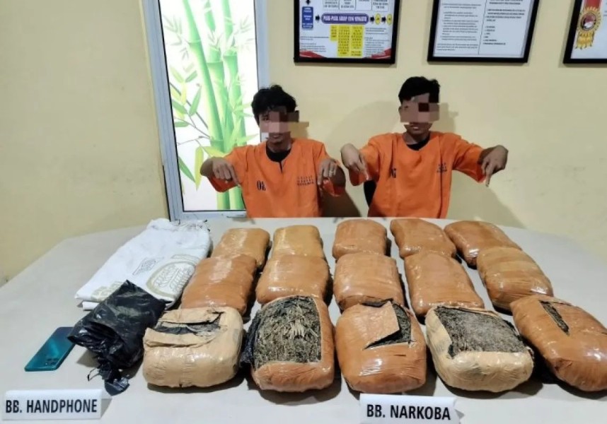 Polres Kampar bongkar jaringan narkoba antar provinsi