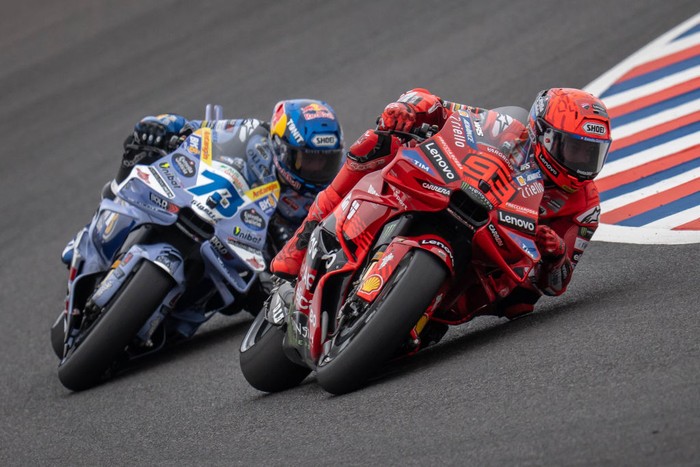 Marc Marquez & Alex Kena Denda, Posisi di Starting Grid Tidak berubah
