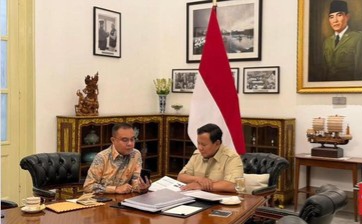 Prabowo Panggil Dasco ke Istana, Bahas Politik dan Program Strategis