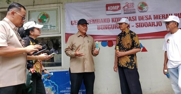 Legislator Gerindra Tinjau KMP Sidoarjo, Ajak Warga Jadi Anggota Koperasi
