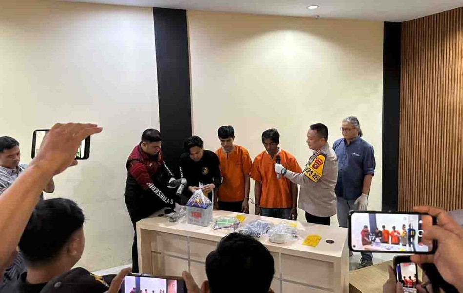 Komplotan Pencuri Minyak Mentah PT PHR Diringkus, Pelakunya Jaringan Riau - Sumsel