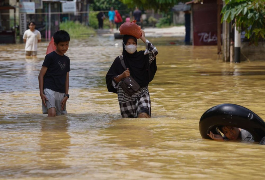 12.813 Jiwa Masyarakat Riau Terdampak Banjir