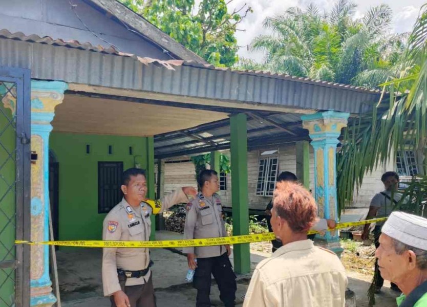 Pembunuhan di Sungai Nyamok, Anak Angkat Tewas Dibacok Parang, Pelaku Serahkan Diri