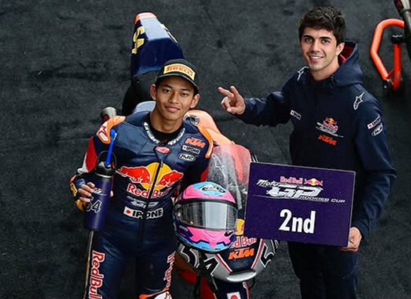 Pembalap Indonesia Veda Ega Pratama Gabung Honda Team Asia di Moto3 2026