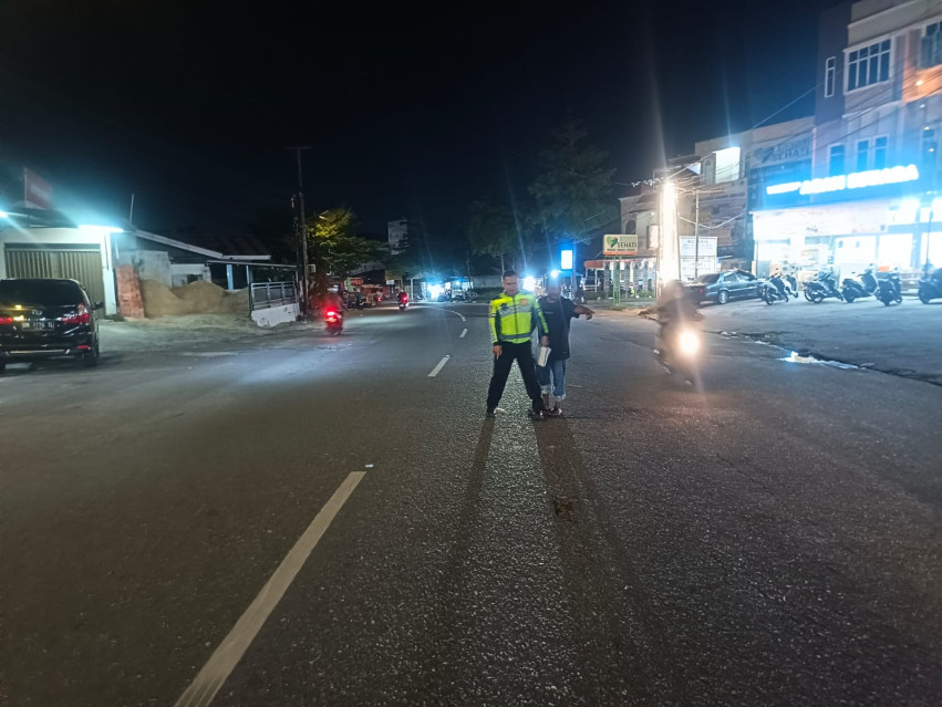 Kecelakaan Dua Motor di Jalan Hangtuah Pekanbaru, Seorang Pelajar Tewas