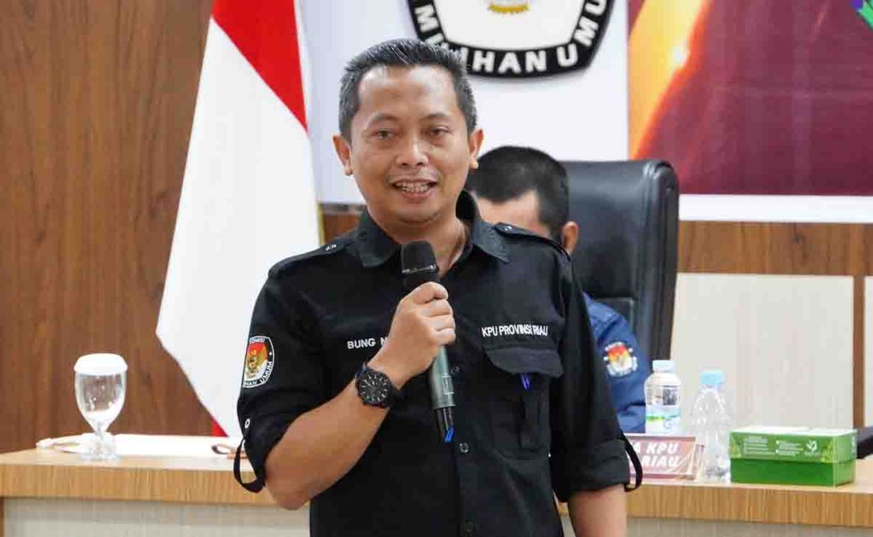 KPU Tetapkan Zona Kampanye Paslon Gubernur Riau