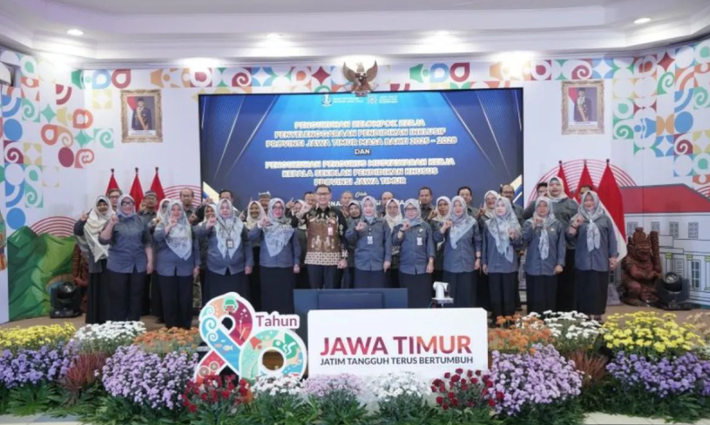 Jatim kukuhkan Pokja Pendidikan Inklusif dan MKKS SLB